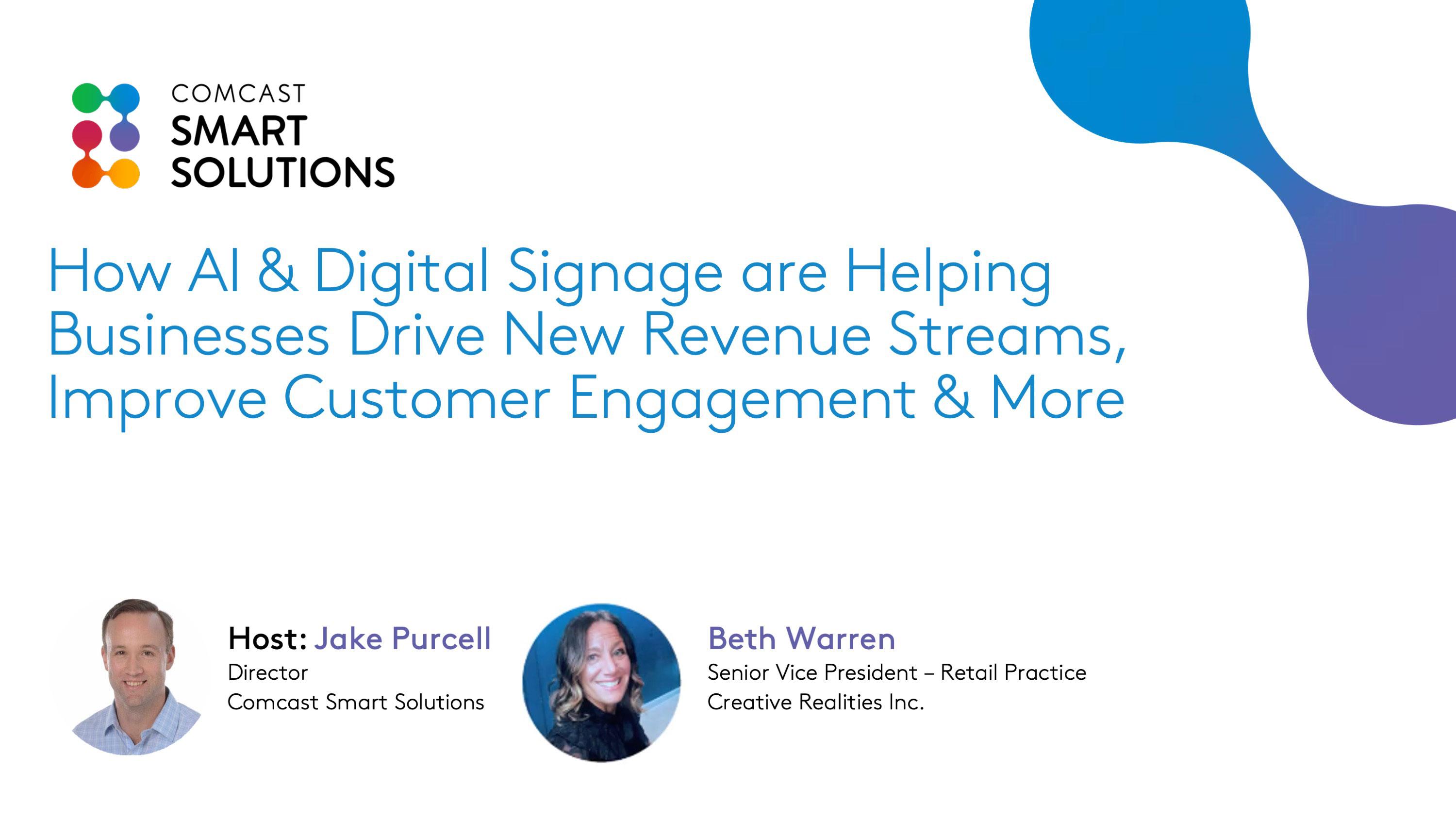 Digital Signage Retail Webinar Cover